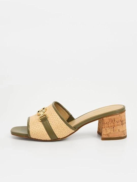 Foto van product Muiltjes met hak Michael Kors groen