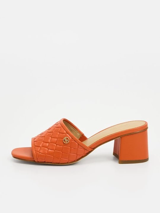 Foto van product Muiltjes met hak Michael Kors oranje