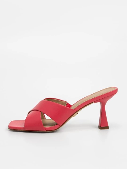 Foto van product Muiltjes met hak Michael Kors rood