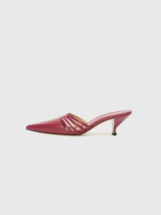 Foto van product Muiltjes met hak Michael Kors rood