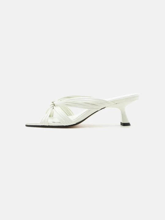 Foto van product Muiltjes met hak Souliers Martinez wit