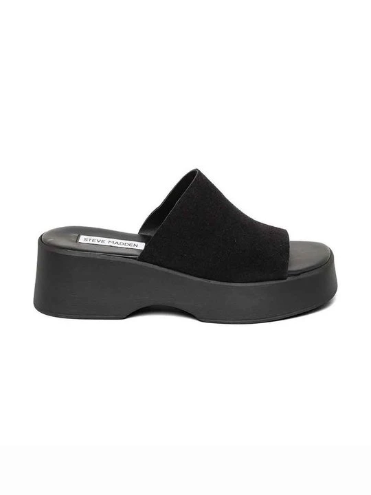 Foto van product Muiltjes met hak Steve Madden zwart