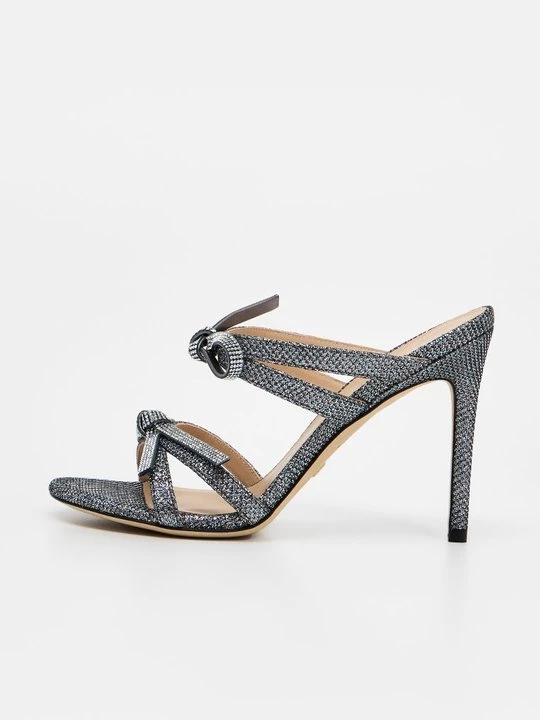 Foto van product Muiltjes met hak Stuart Weitzman grijs
