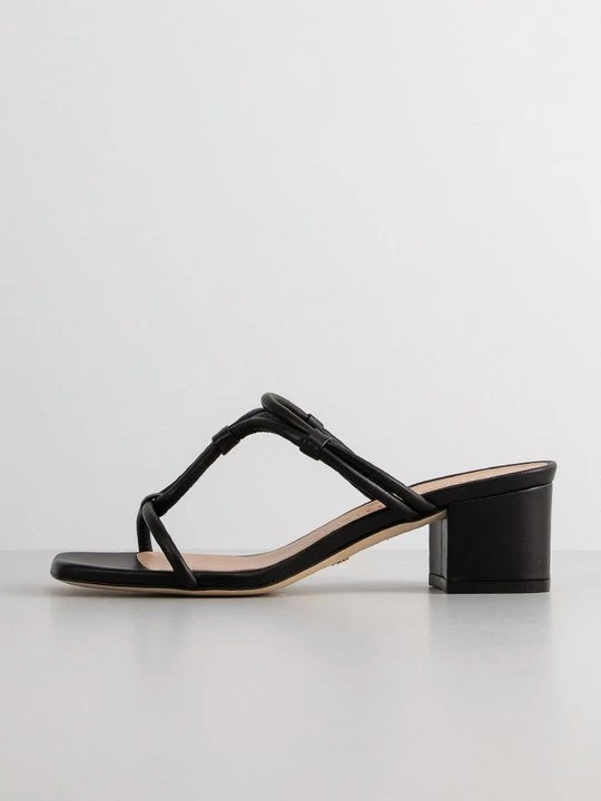Foto van product Muiltjes met hak Stuart Weitzman zwart