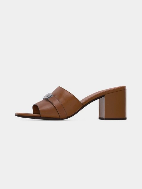 Foto van product Muiltjes met hak Tory Burch beżowy