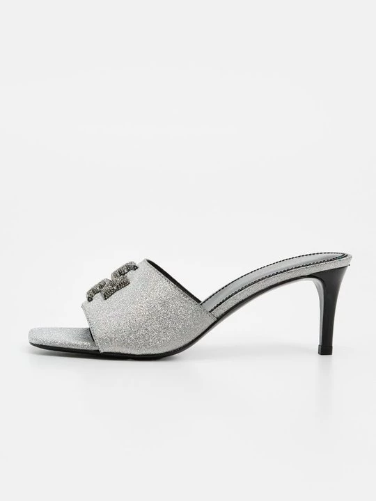 Foto van product Muiltjes met hak Tory Burch zwart