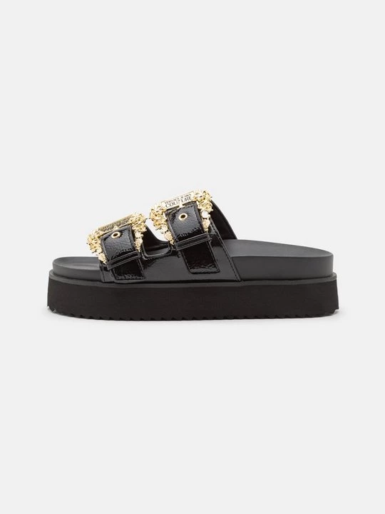 Foto van product Muiltjes met hak Versace Jeans Couture zwart