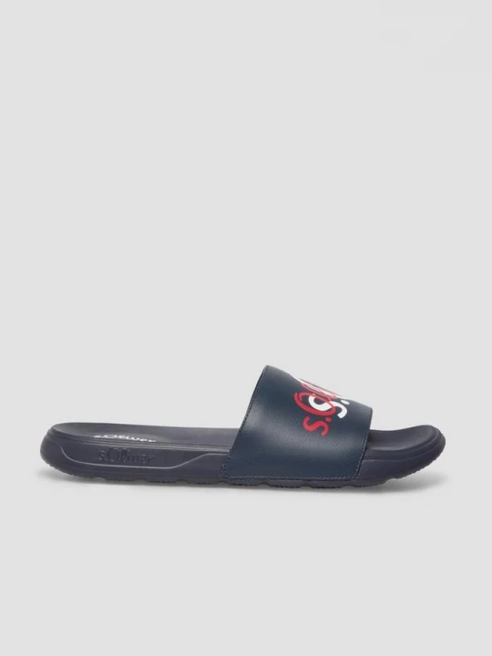 Foto van product Muiltjes met logo s.Oliver blauw