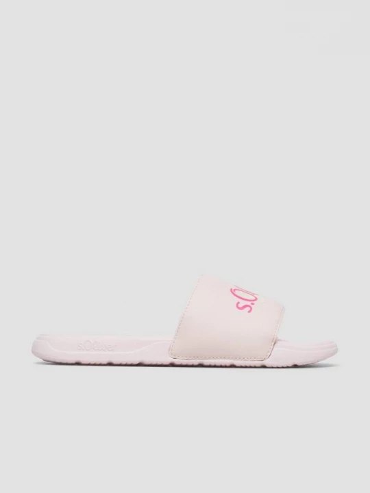 Foto van product Muiltjes met logo s.Oliver roze