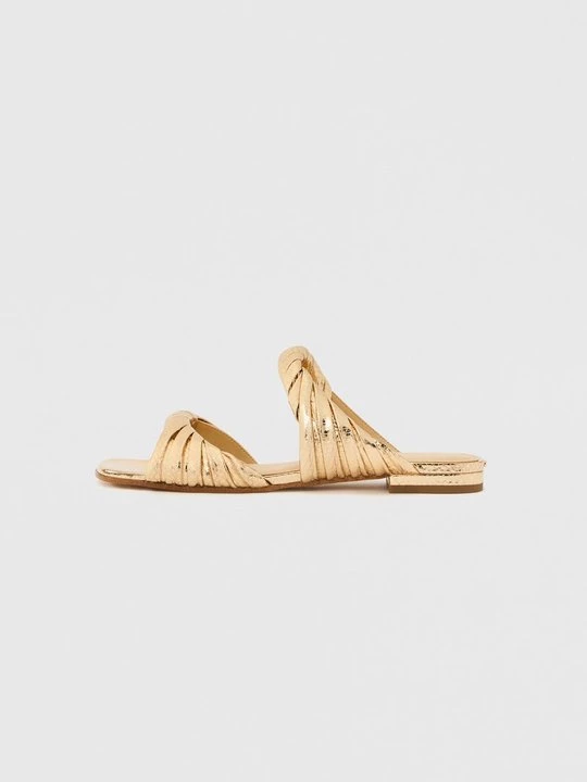 Foto van product Muiltjes Michael Kors goudkleurig