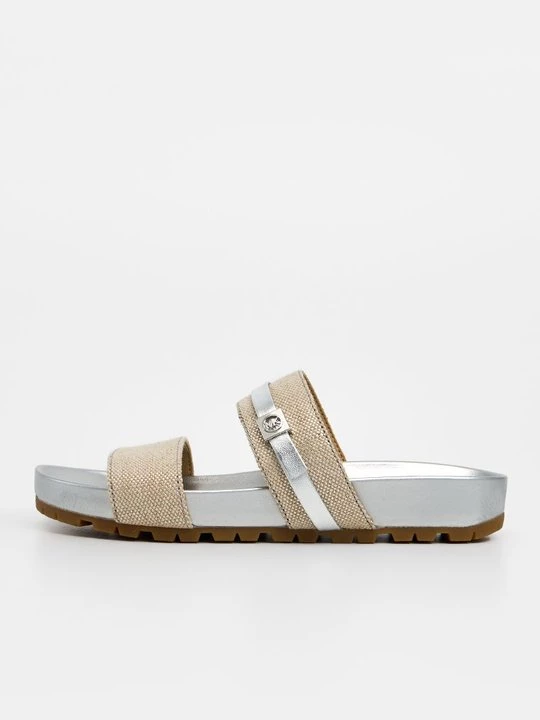 Foto van product Muiltjes Michael Kors zilverkleurig