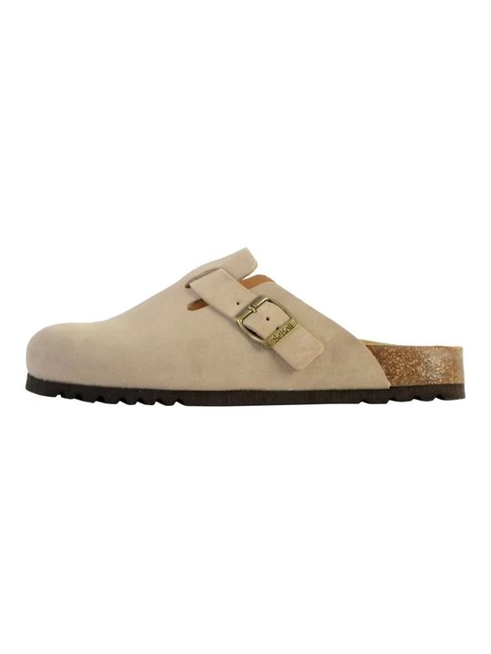 Foto van product Muiltjes Scholl beige mêleerd