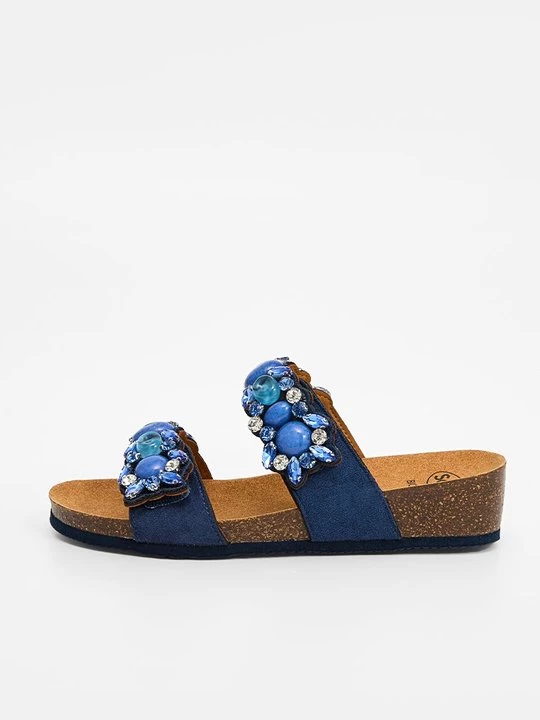 Foto van product Muiltjes Scholl blauw