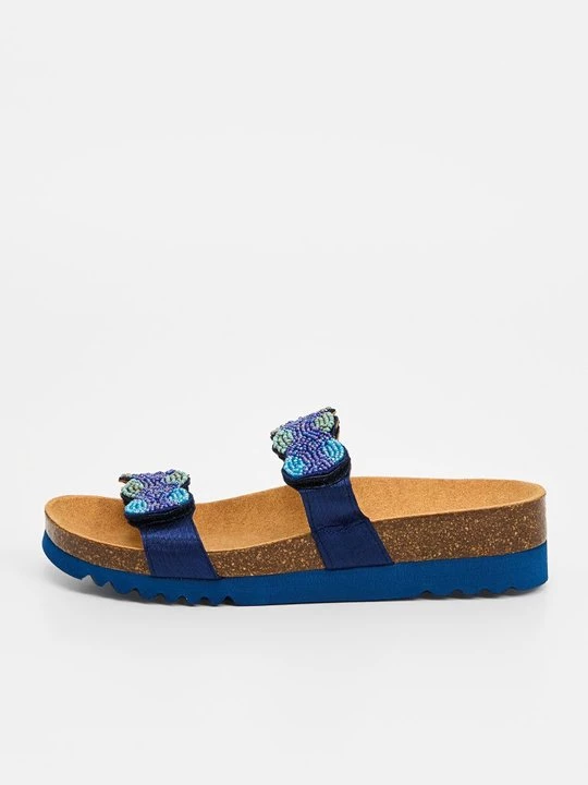 Foto van product Muiltjes Scholl blauw