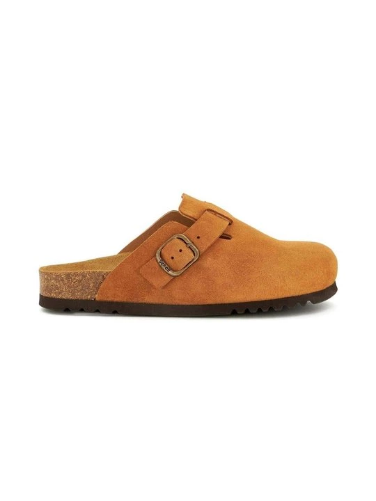 Foto van product Muiltjes Scholl cognac