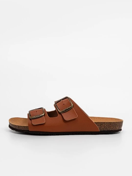 Foto van product Muiltjes Scholl cognac