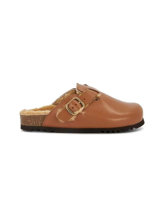 Foto van product Muiltjes Scholl cognac