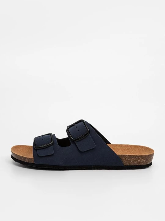 Foto van product Muiltjes Scholl donkerblauw