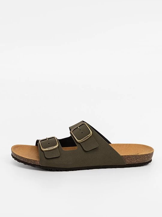 Foto van product Muiltjes Scholl kaki