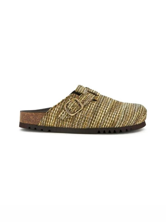 Foto van product Muiltjes Scholl kaki