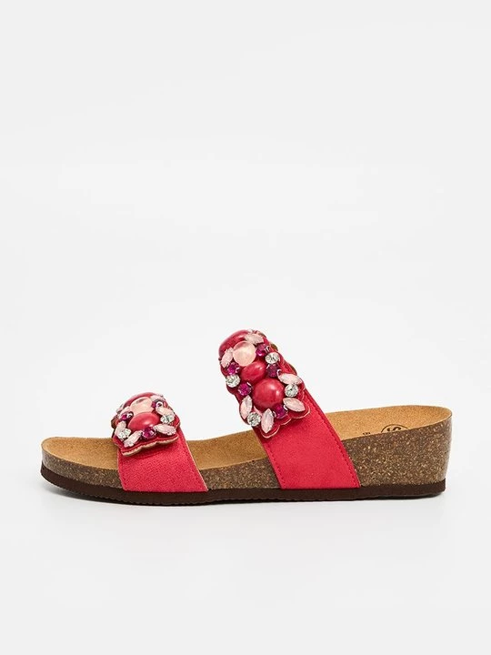 Foto van product Muiltjes Scholl rood