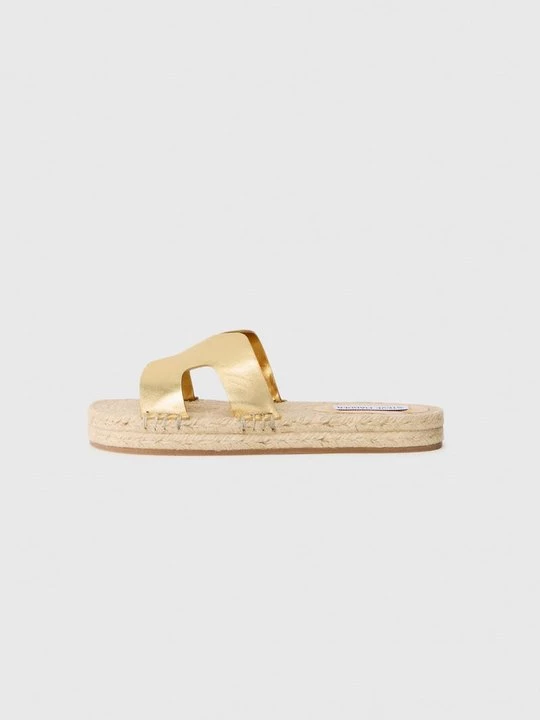 Foto van product Muiltjes Steve Madden goudkleurig