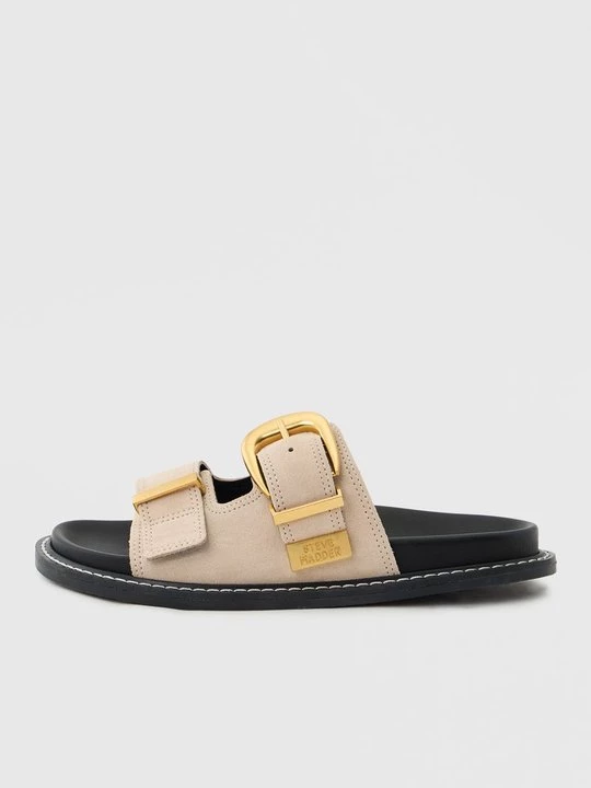 Foto van product Muiltjes Steve Madden zandkleur