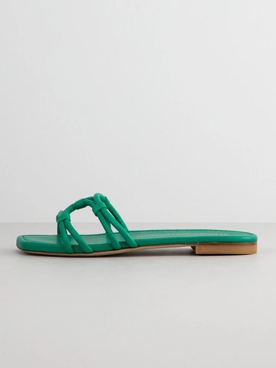 Foto van product Muiltjes Stuart Weitzman groen