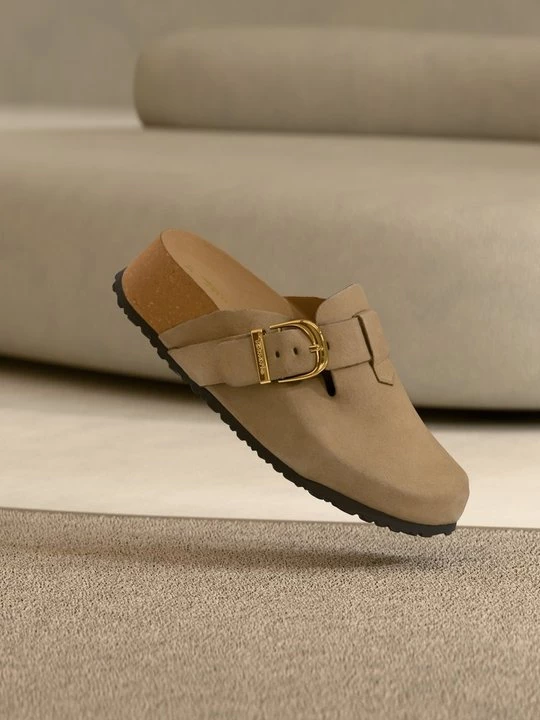 Foto van product Muiltjes Tamaris taupe