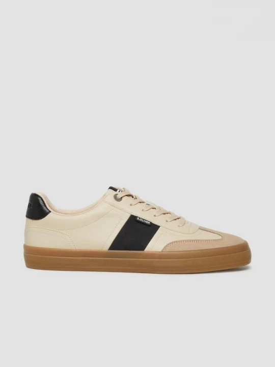 Foto van product Multicolour sneaker met streepdetail s.Oliver beżowy