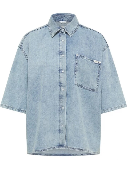 Foto van product MUSTANG Blouse 'ELLA' grey denim