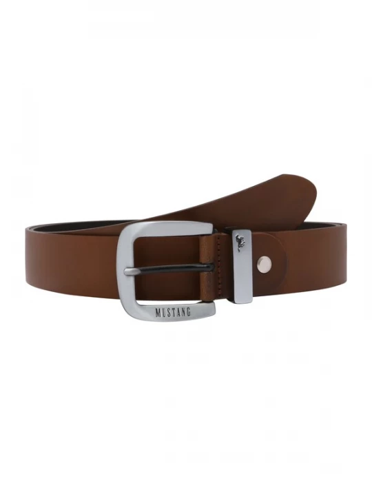 Foto van product MUSTANG Riem bruin / zilver