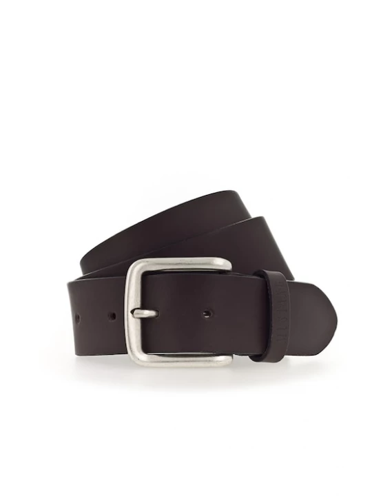 Foto van product MUSTANG Riem donkerbruin / zilver
