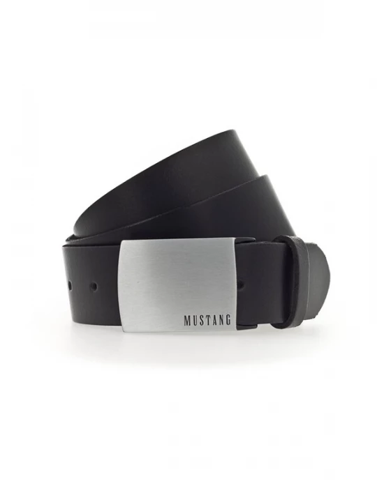 Foto van product MUSTANG Riem zwart / zilver