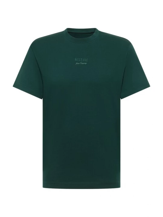 Foto van product MUSTANG Shirt 'Akron' donkergroen