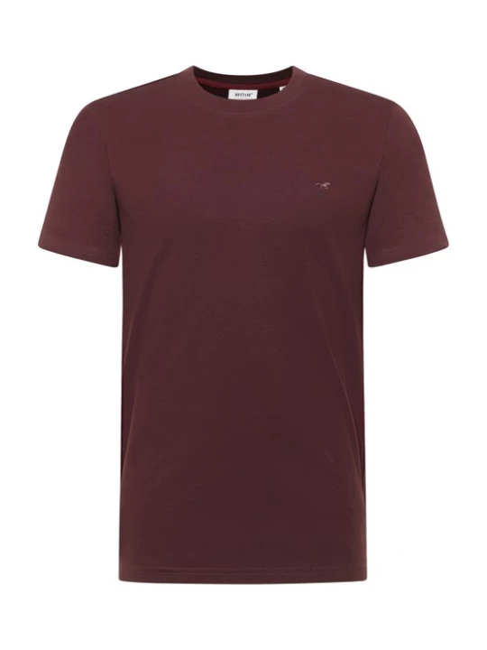 Foto van product MUSTANG Shirt 'Allen' kastanjebruin