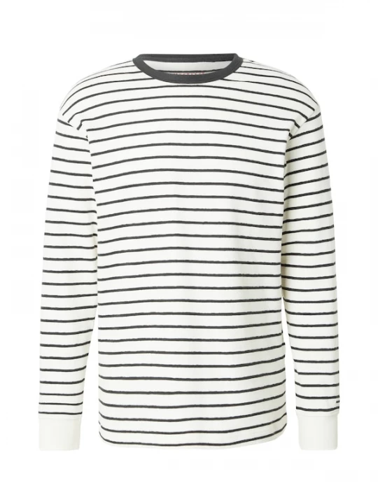 Foto van product MUSTANG Shirt 'Amarillo' antraciet / offwhite