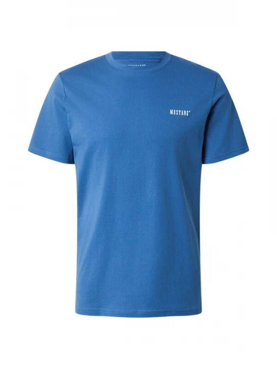 Foto van product MUSTANG Shirt 'Austin' blauw / wit