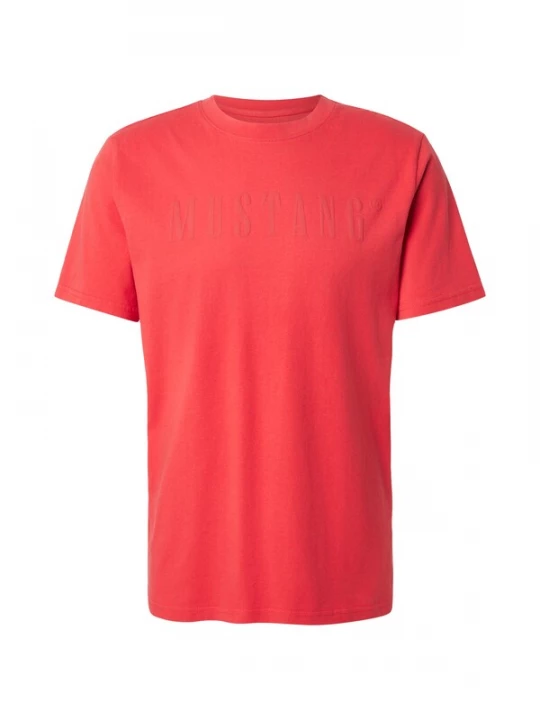 Foto van product MUSTANG Shirt 'AUSTIN' rood