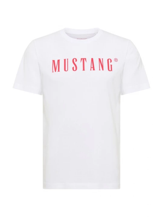 Foto van product MUSTANG Shirt 'Austin' rood / wit