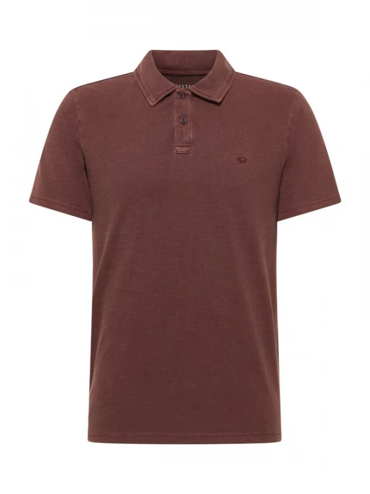 Foto van product MUSTANG Shirt 'Palco' chocoladebruin