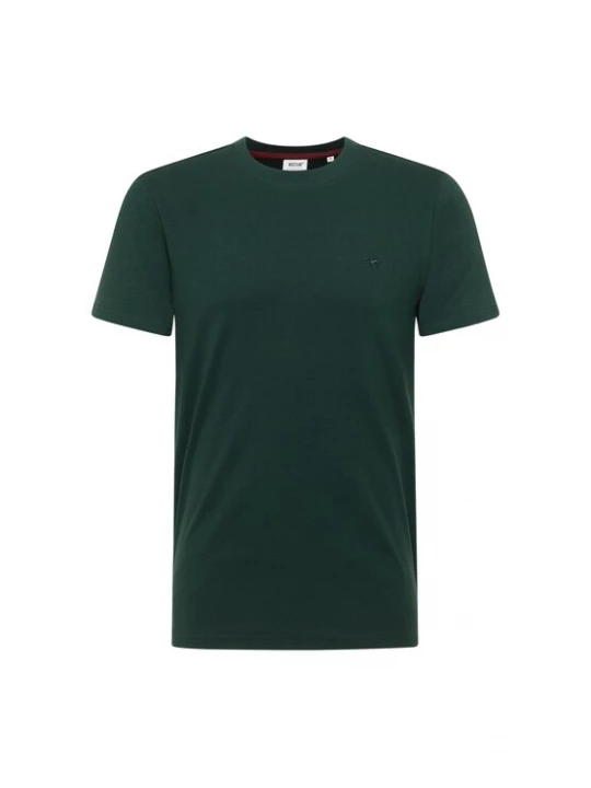 Foto van product MUSTANG Shirt 'Style Allen' donkergroen