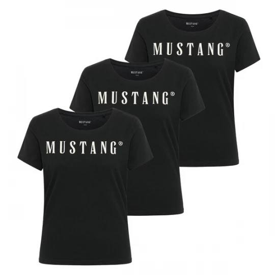 Foto van product MUSTANG Shirt zwart / wit