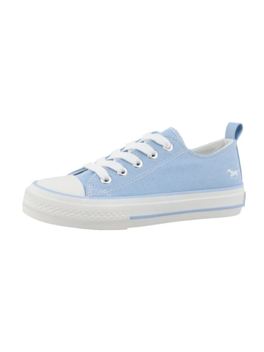 Foto van product MUSTANG Sneakers lichtblauw / wit