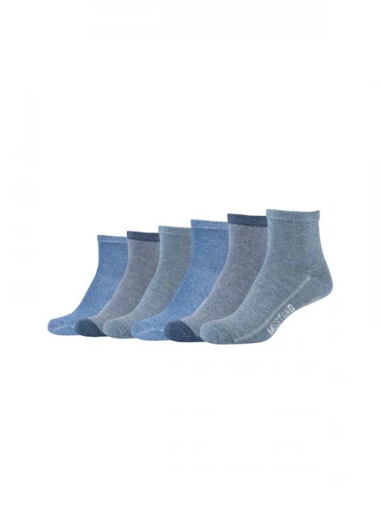 Foto van product MUSTANG Sokken blauw / navy / smoky blue / blauw gemêleerd