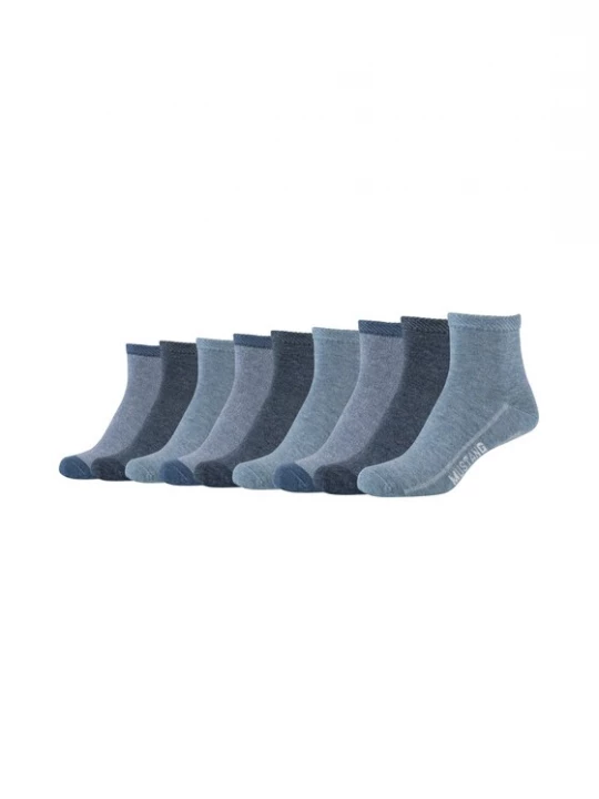Foto van product MUSTANG Sokken 'True Denim' blauw denim / blauw gemêleerd / grijs