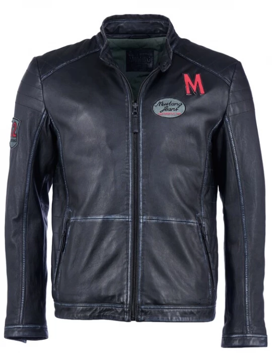 Foto van product MUSTANG Tussenjas grijs / rood / zwart