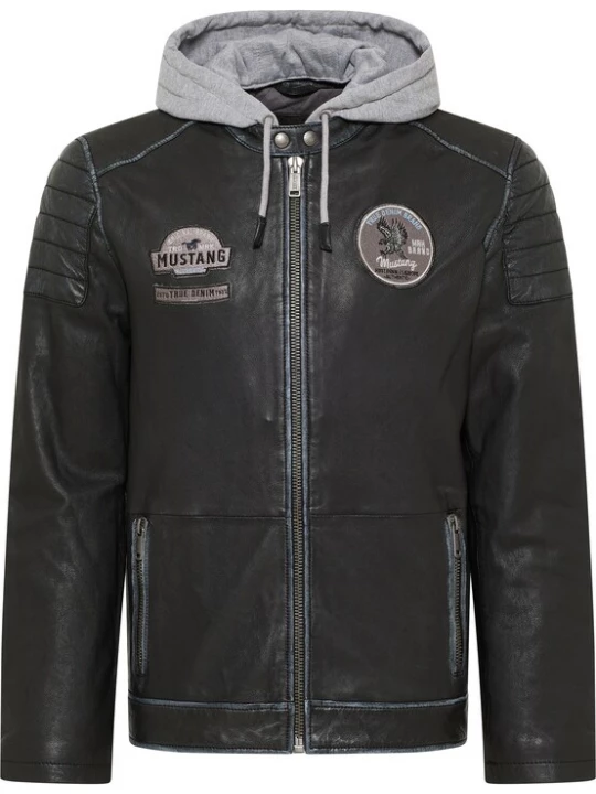 Foto van product MUSTANG Tussenjas lichtblauw / taupe / stone grey / zwart