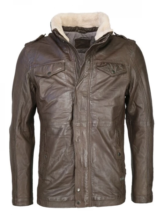 Foto van product MUSTANG Tussenjas 'Reineke' bruin