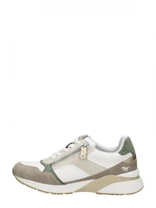 Foto van product MUSTANG Veterschoen 'Veterschoenen Laag' beige
